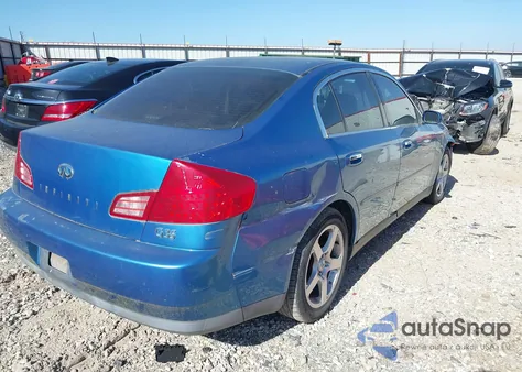 2003 Infiniti G35 from USA, damaged, VIN JNKCV51E03M315012